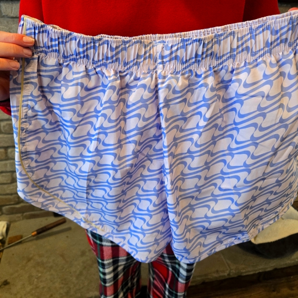 Nike Athletic Shorts, Medium, Light & Dark Purple